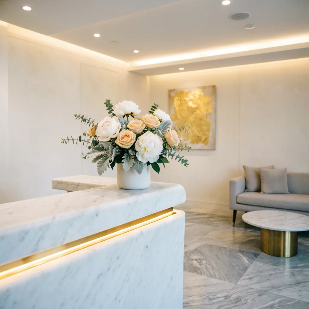 Recepción Spa Aurora
